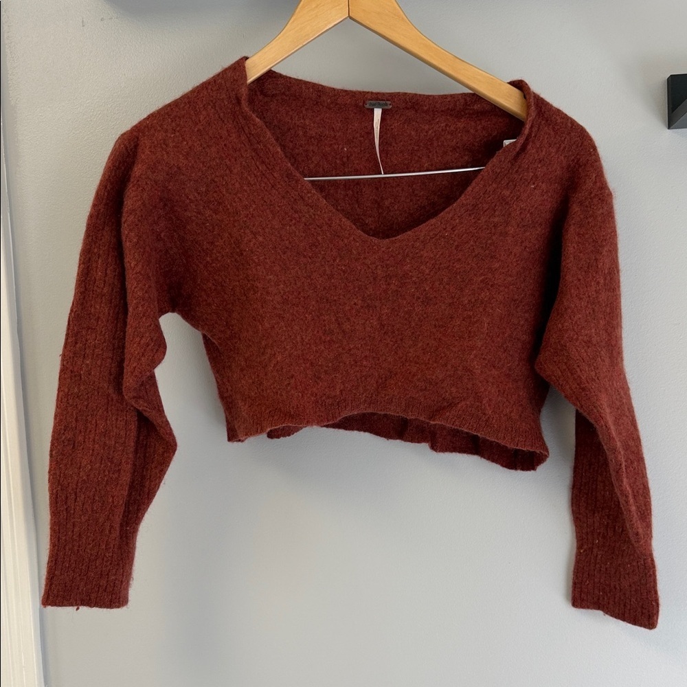 Free People Super Soft Cropper Sweater